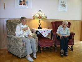 Leben im Alten-Pflegeheim 